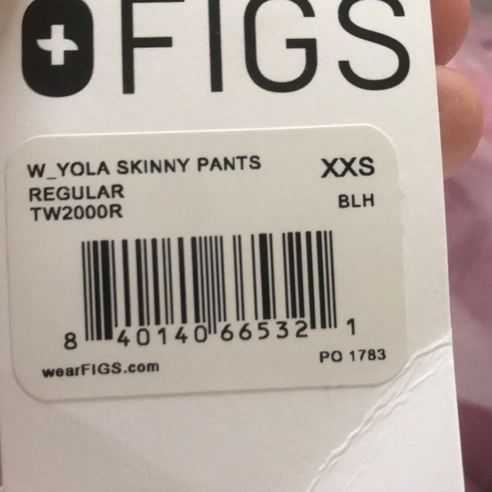 Chalk pink figs xxs yola